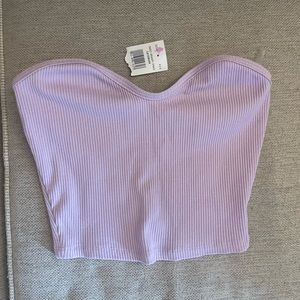 Purple Crop Top